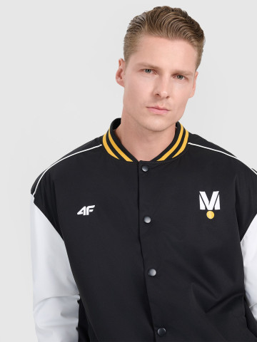 Drift Masters Bomber Jacket – Unisex Outerwear with Stand-Up Collar