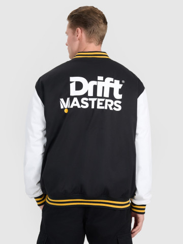 Kurtka Drift Masters – przejściowa bomberka uniseks ze stójką i nadruk