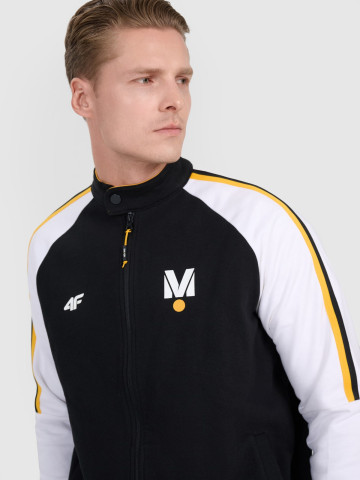 Unisex Drift Masters Zip Sweatshirt – Cotton Blend with Back Print