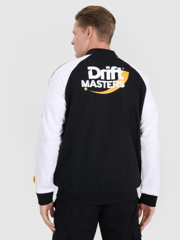 Unisex Drift Masters Zip Sweatshirt – Cotton Blend with Back Print