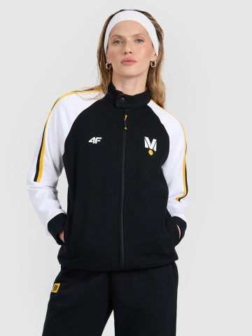 Unisex Drift Masters Zip Sweatshirt – Cotton Blend with Back Print