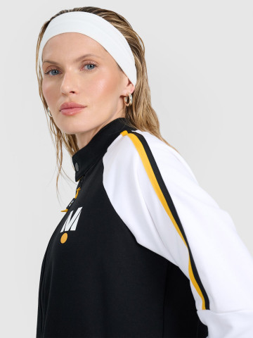 Unisex Drift Masters Zip Sweatshirt – Cotton Blend with Back Print