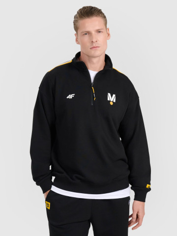 Bluza 1/4 Zip Drift Masters – uniseksowa, minimalistyczna, z nadrukiem