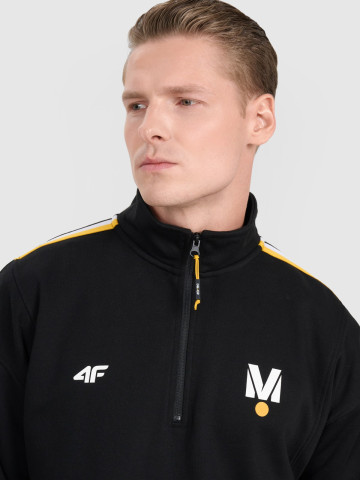 Drift Masters 1/4 Zip Sweatshirt – Unisex Pullover with Back Print