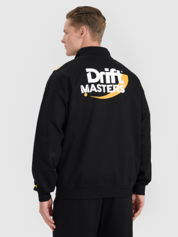 Drift Masters 1/4 Zip Sweatshirt – Unisex Pullover with Back Print