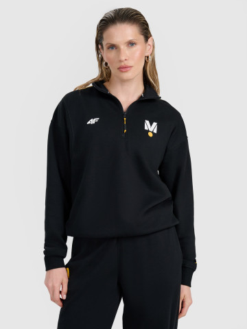 Drift Masters 1/4 Zip Sweatshirt – Unisex Pullover with Back Print