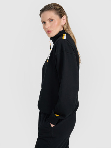 Bluza 1/4 Zip Drift Masters – uniseksowa, minimalistyczna, z nadrukiem