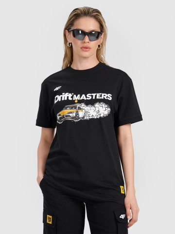 Drift Masters T-Shirt – Unisex Cotton Tee in Yellow, White, or Black