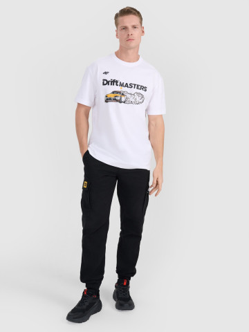 Drift Masters T-Shirt – Unisex Cotton Tee in Yellow, White, or Black