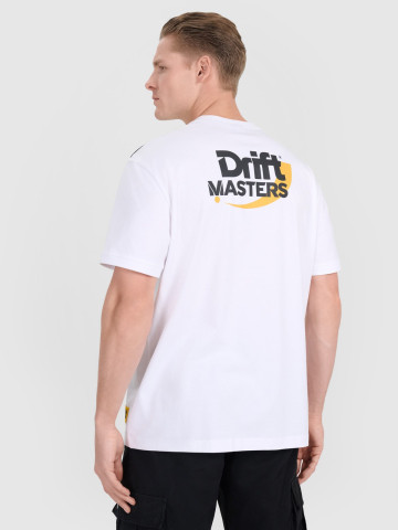 Drift Masters T-Shirt – Unisex Cotton Tee with Front and Back Print